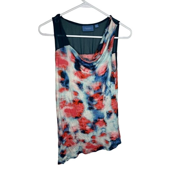 Simply Vera Vera Wang Sleeveless Blouse Blue X-Small - Picture 1 of 4